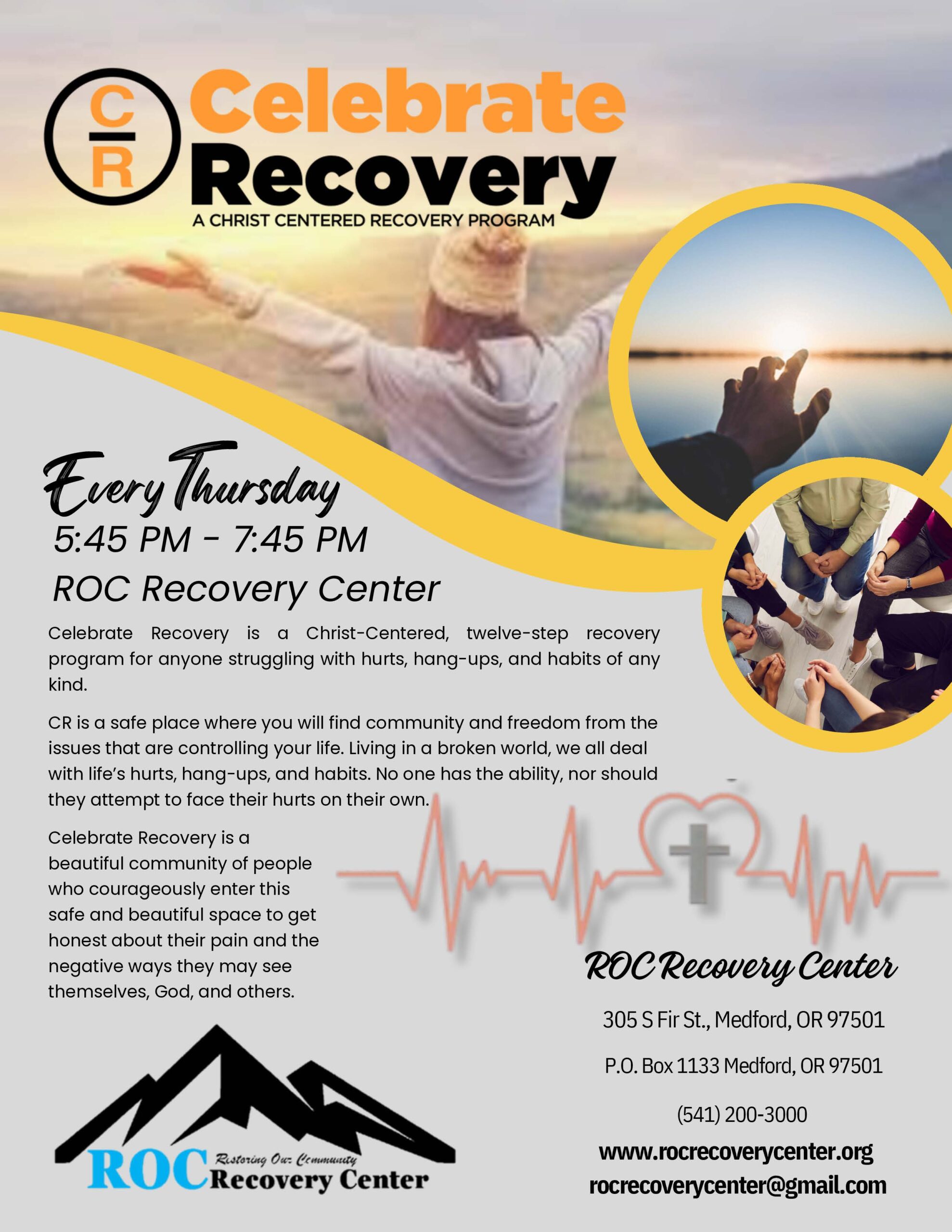 Celebrate Recovery Flyer II Celebrate Recovery Flyer II
