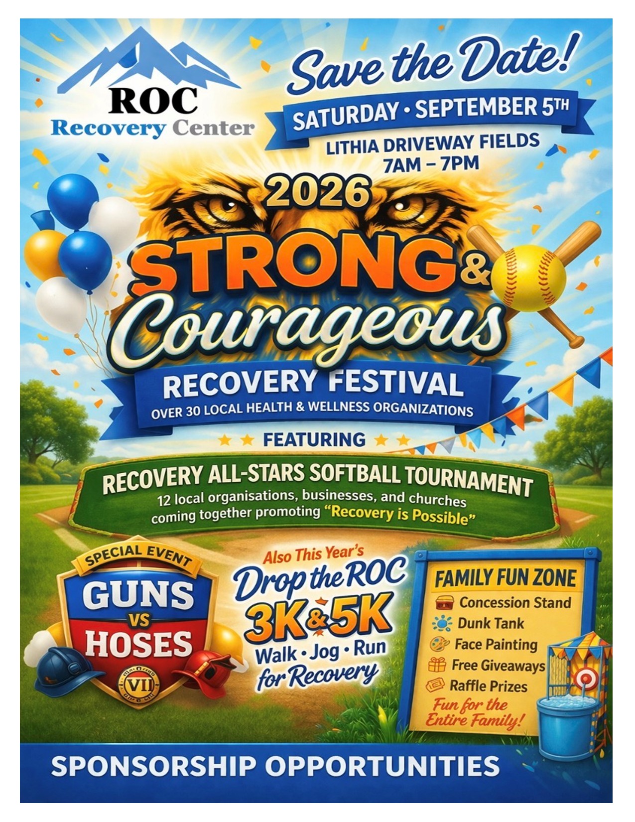2026 RECOVERY FESTIVAL Flyer